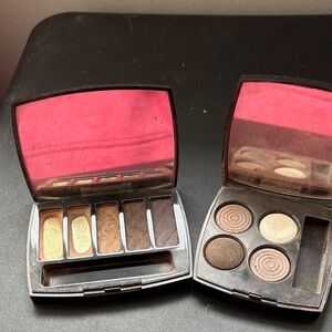 Luxury Eyeshadow Palette with Gold and Brown Shades gently used. Lots left